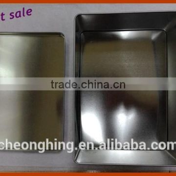 Color printing rectangular metal tin cans for food packaging