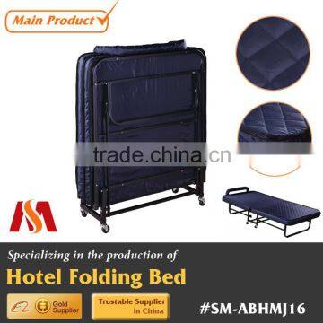 Hotel Resorts Guest Room Metal Foldable Bed