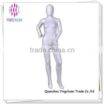 PP plastic window display adjustable mannequin doll