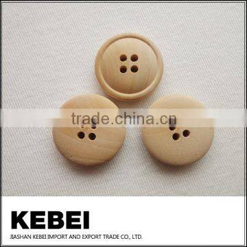 Top Quality Beautiful Round Wooden Buttons for Decoration photo-3