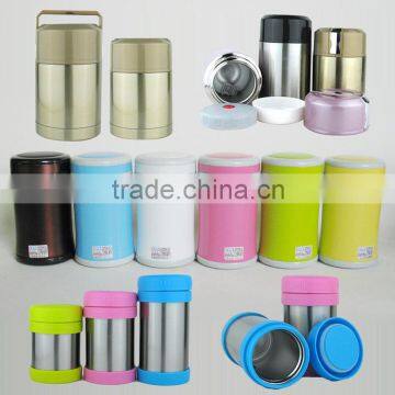 eco friendly stainless steel thermos foogo food jar