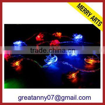 China wholesale new style outdoor moon and stars night light and lighting christmas decorations rope lights