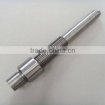 custom CNC lathe turning C45 steel bar shaft