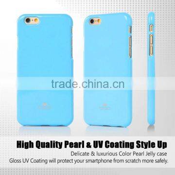 Goospery Rugged Shockproof TPU Color Pearl Jelly Case For Iphone 6 6S 6s Plus