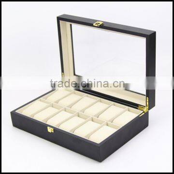 Factory Direct Sales of 12 High-grade Watch bo bo Special Storage bo Black bo Injection Watch bo photo-2