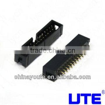 1.27mm dual row male electrical header connector