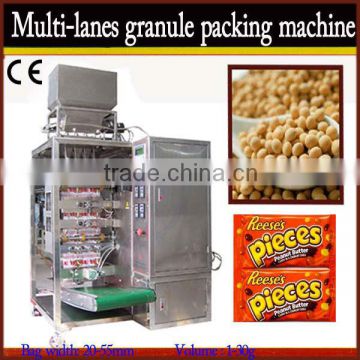 Multi-lane granule packing machine