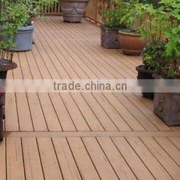 WPC backyard floor