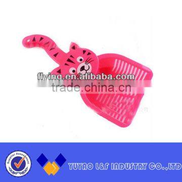 easy carried plastic pet shovel with different colors