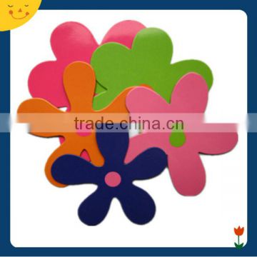 Bussiness Promotion flower shaped Car Sticker with cheap price