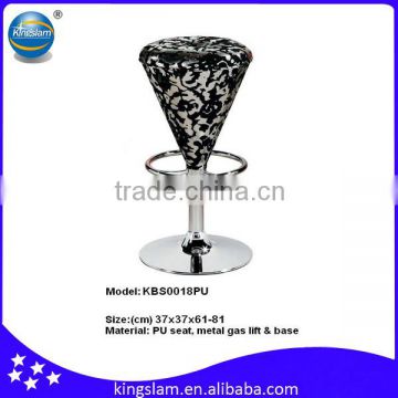 Unique home furniture PU leather bar stools ,bar chair KBS0018