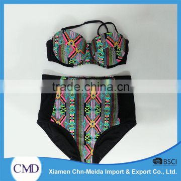 2016 Print-Mix High Waist Hottie Ladies Bikini