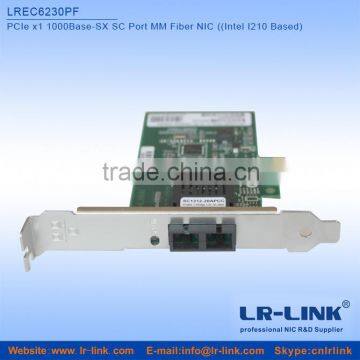 LREC6230PF PCIe x1 1000BASE Desktop Fiber Ethernet Adapter (Intel I210IS Based) photo-3