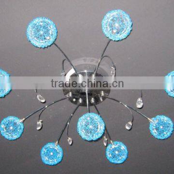 2015 Contemporary Metal Chrome Decoration LED Ceiling Lamps/Lights