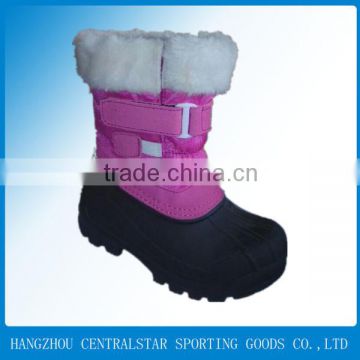 Pink new style cheap cute girl children winter boots alibaba-china