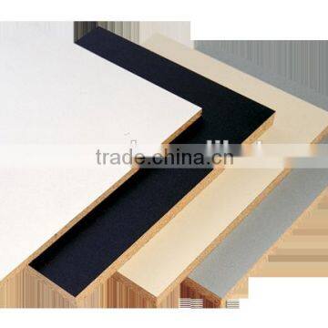 Melamine surface boards