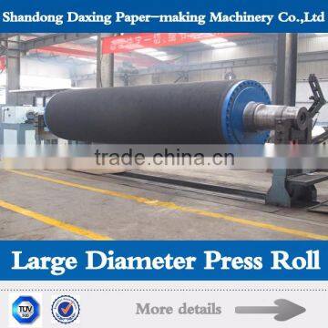 press part of paper making machine used jumbo press roll with large diameter