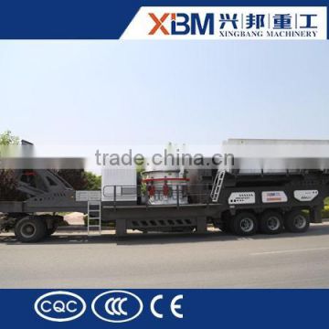 Mobile crushing plant /iron machine /mobile stone crusher