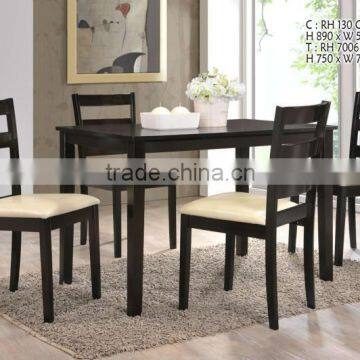 wooden dining set, dining room furniture