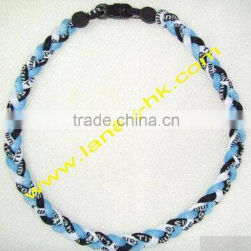 China wholesale cheap sports titanium necklace,titanium sports necklace