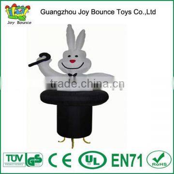 white rabbit inflatable cartoon on sale ,cute inflatable cartoon