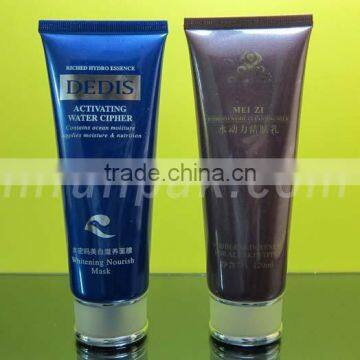 PE tubes for man cosmetic cream