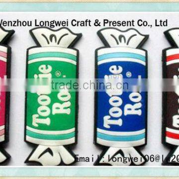 candy shaped promotional fridge magnet/fridge magnet digital clock