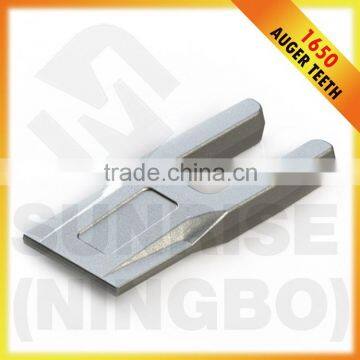 1650 Construction Pengo Type Dirt Augers Flat Teeth Forged Tooth