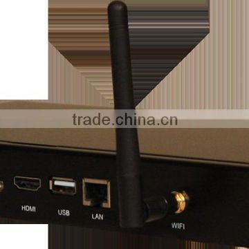 full HD HDMI output network digital signage multimedia player with ethernet and wifi and 3G