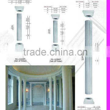 Decorative Polyurethane Roman Column Good price beautiful new modern luxury Polyurethane Roman Column