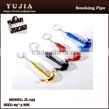 2015 YuJia popular hot selling fancy smoking pipe wholesale tobacco pipe JL-155