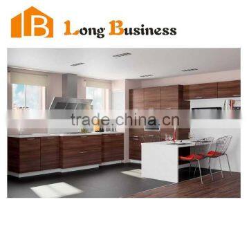 LB-JL1026 Modern Modular Melamine Self Assemble Display Kitchen Cabinets for Sale