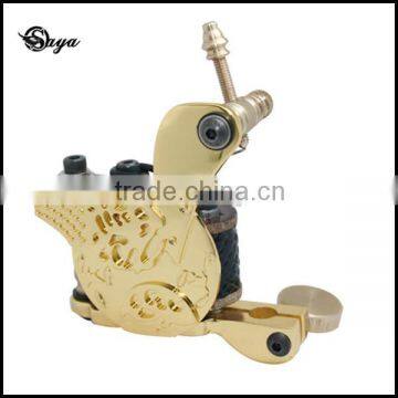 Best Brand Novelty Pure Copper Temporary Gold Tattoo Machine