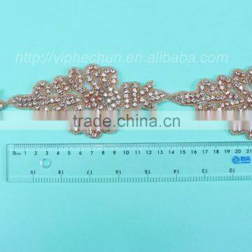 HC4752-1 Hechun Hot Fix Garments Fashion Beaded Lace Trim photo-4