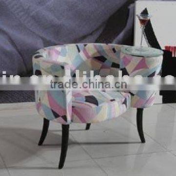 fanciful chair/round armchair/circular fabric chair