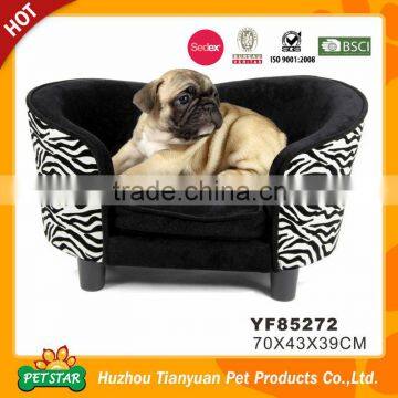 Zebra Pattern Pet Sofa Lounge