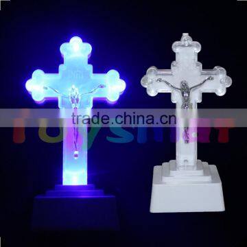 led cross led flash cross light for easter