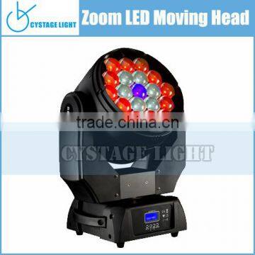 19X 15W RGBW QUAD LED ZOOM MOVING HEAD SUPPLY