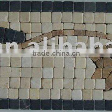 Lava Mosaic Border line Art Marble Mosaic YFL061