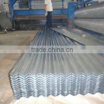 Corrugated steel roofing sheet