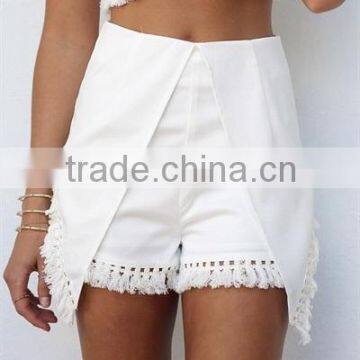 Latest Fashion Women Shorts and Top Sexy Two Pieces Beach Party Wear