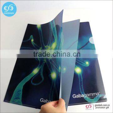 Hot sell promotional cheap plastic a4 size clear hanging file holder