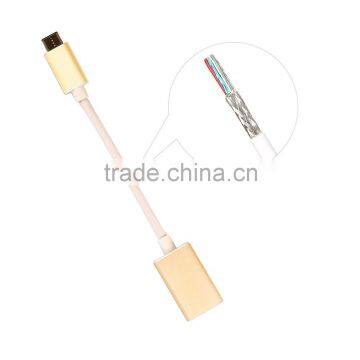 Aluminum shell USB C type to mini DP displayport adapter