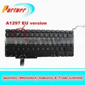 EU original keyboard for macbook retina A1297 spare parts