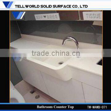 TW Top quality solid surface hand wash basin / under counter wash basin design