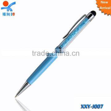 high quality hot sale colorful metal crystal ball pen