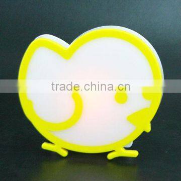 FGE Cute Chicken Shape Auto CDS LED Baby Night Light