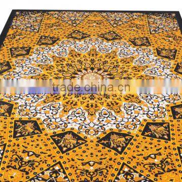 100%Cotton Indian Star Mandala Decorative Handmade Hippy Tapestry throw Cotton Ethnic Bedspread Bohemian Wall Hanging tapestries