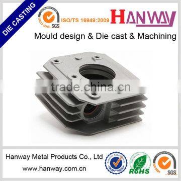 OEM china manufacturer custom aluminum die casting sand blasting heat sink