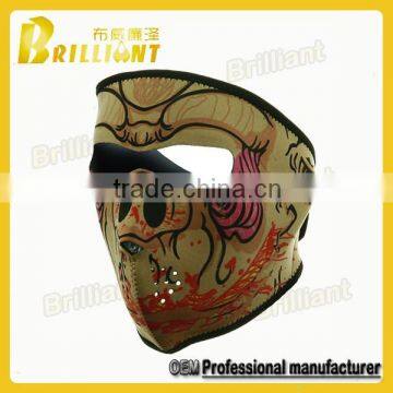 Cartoon Design Neoprene Motorcycle Bike Riding Half Face Mask photo-5